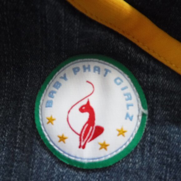 Baby Phat Car Racing jean dress size US X-Large - Picture 8 of 12